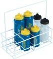 Bottle Carrier, Wire Coated - Holds 8 Bottles : Click for more info.